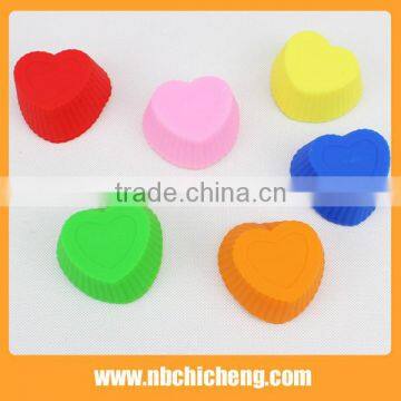 6 Pcs Silicone Cup Muffin Pan Mini Muffin Mould Cake Baking Tray Silicone Cupcake Molds photo-3