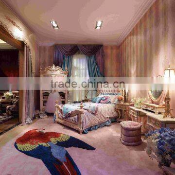 French Style Princess Pink & Ivory Vanish Classic & Unique Kids Bedroom Furniture Dubai for Girls - BF07-70038 photo-3