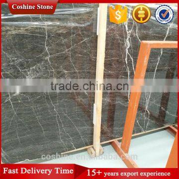 European style decoration dark color European brown marble slabs