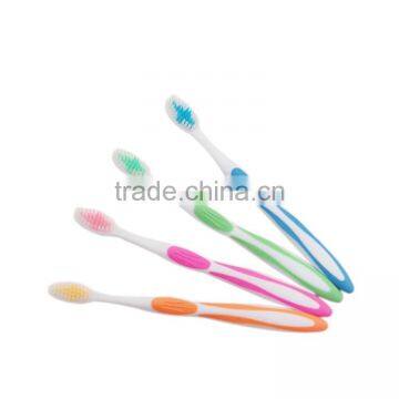 Non-slip Ergonomic Handle Soft Bristle Chinese Wholesale Oem Brand Adult Toothbrush photo-3