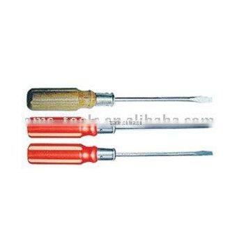 Wood screwdriver with plastic handle(screwdriver,wood screwdriver,hand tool)