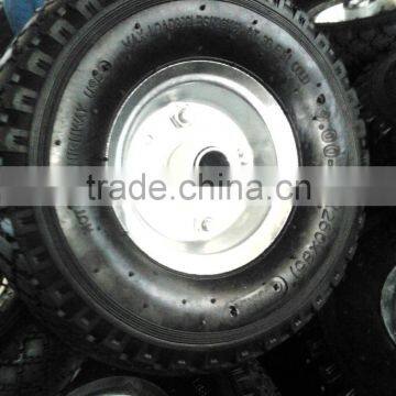 Galvanized Rim Rubber Wheel 3.00-4 photo-3