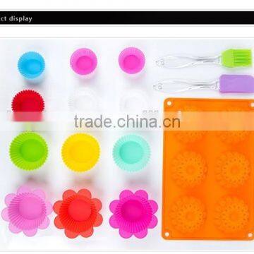 Kids Diy Gift Set 13 Pieces Baking Pink Kit Children Cooking Set photo-2