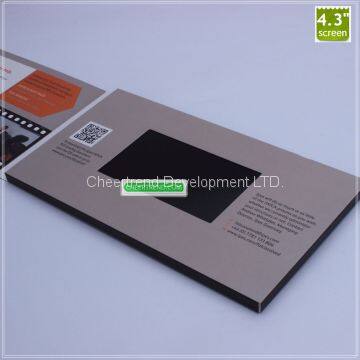 Lowest Price 4.3inch Lcd Video Brochure for Car Advertising Promotion photo-5