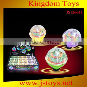 toy spinning tops light and music