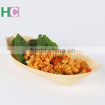 High Quality Cheap Wooden Sushi Boat Plate Tray photo-3