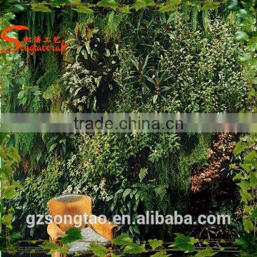 Competitive from SongTao wholesale vertical artificial plant wall plastic green wall