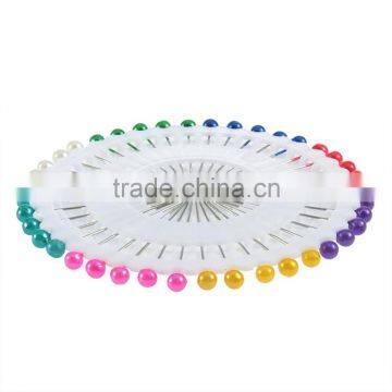 480pcs/Set Multi Colour Round-Head Fau Pearl Decorating Pin Dressmaking Sewing Pin Craft Tool photo-3