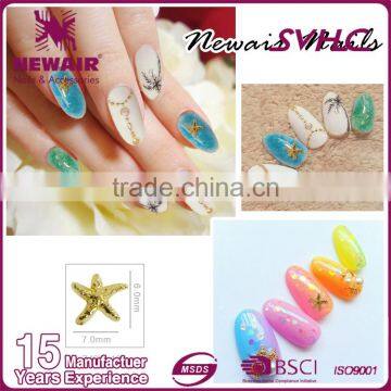 Free sample new fashion 3d multi color nail art stone decoration