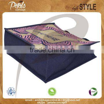 PP Laminated Jute Bags Wholesale - Jute From Petals Concept - Promoted at - Made in India photo-3