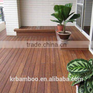 Outdoor Dark Chocolate Strand Woven Matt Bamboo Decking