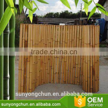 Durable nature high split cheap bamboo fence for gardening for sale