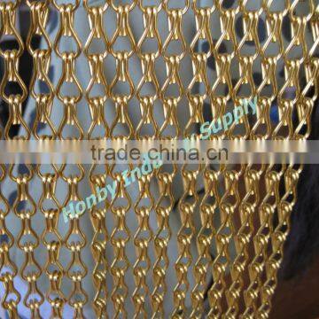 Golden Color Aluminum Hook Chain Curtain Stage Decoration