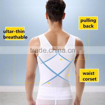 High Quality Cheap Zipper Men Body Shaper Slimming Clothes photo-2