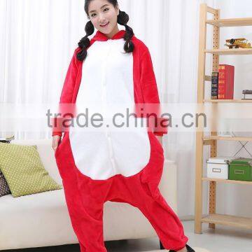 flannel cartoon adult animal jumpsuit animal pajamas jumpsuit