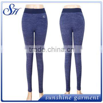 Sublimation 95%polyester 5%spandex Print Logo Womens Leggings 2017 photo-4