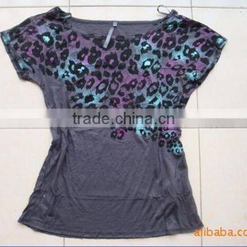 China Apparel Stock Women's T-shirt Plus Size Women Clothing photo-6