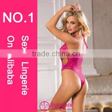 2015 High Quality Hot Sales Seduction Lingerie Lingerie Sexy Sex Kiss Sexy Micro Teddy Lingerie photo-2