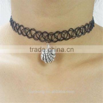 2015 Hot Selling Newest Custom Gothic Elastic Tattoo Choker Necklace photo-3