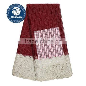 Plain and Elegant Guipure Lace Trim Sewing Lace Cupion Lace Fabric With High Quality CP 1059 photo-2