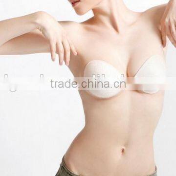 Fashion strapless nude invisible girls sexy lace boobs bra