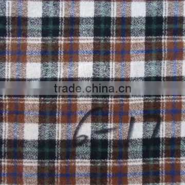 New fashion cotton flannel check fabric V310