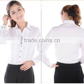 New Model Cotton Women Shirts Autumn Twill Shirts