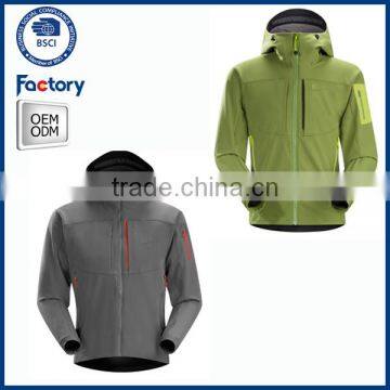 High Technical Windbreaker waterproof softshell jacket men jacket softshell