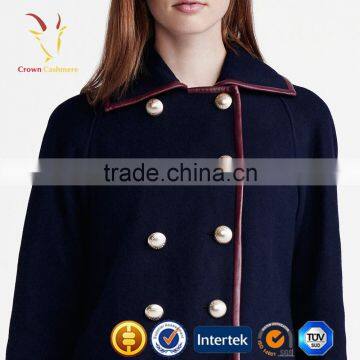 A-line Winter Wool Coat Woman photo-5