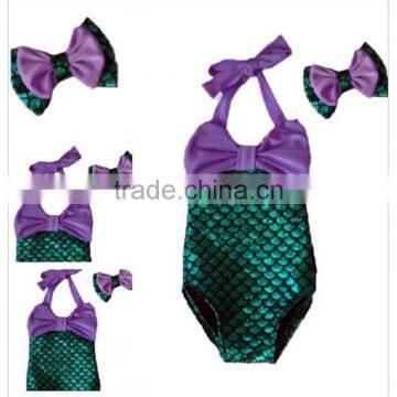S64833A 2016 New Style Kids Mermaid Bathing Suit Girls Swimsuit photo-2