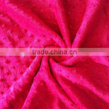 Hot Stamping Custom Made Coral Fleece Fabric For Home Textiles