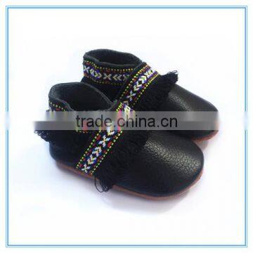 2016 popular shoes genuine leather soft sole robeez