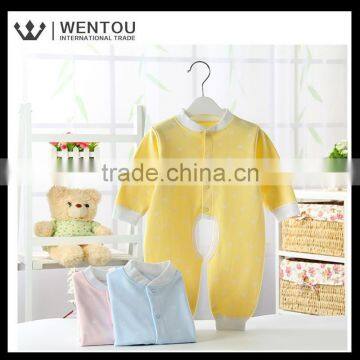 Wholesale lovey cotton Baby onesie pajamas