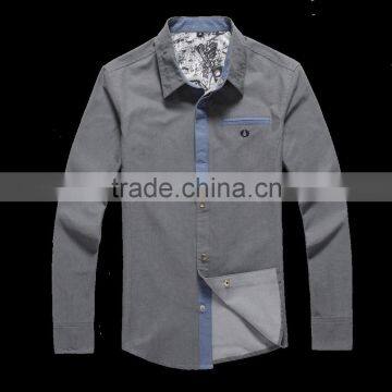 2015 NINGBO latest fashionable mens shirt