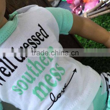 Girls Capri Sets Girls Clothing Toddler Girls Boutique Clothing Sets Ruffle Shorts Outfit Wholesale Baby Girls Clothing Sets photo-2