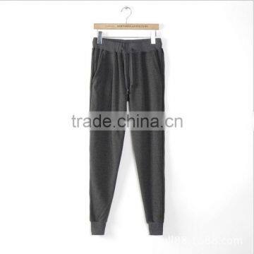 best quality fashion harem plain sweat pants