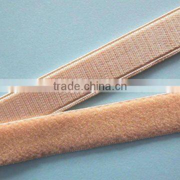 shiny face plush back elastic shoulder tape/strap Oeko-tex100 Certified.