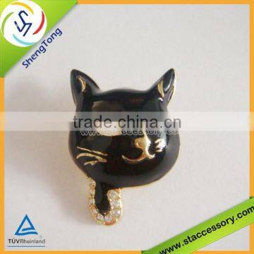 2015 high quality cat brooch