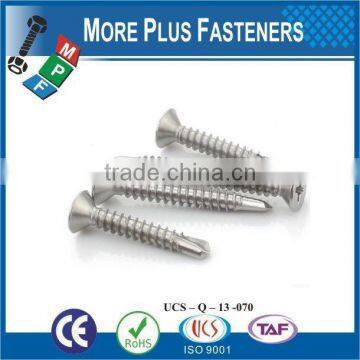 Made in Taiwan Steel Material High Quality PHIL Drive Flat Head Patta Milti Self Drilling Screws photo-4