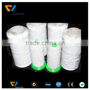 Glow in the Dark 100% Polyester Reflective Sewing Thread Film Yarn for Knitting photo-5