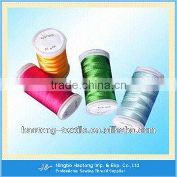 Colorful 100% Polyester Embroidery Thread photo-5