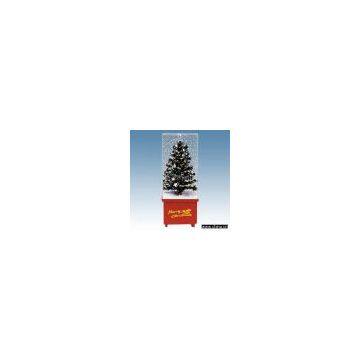 Sell 41.5cm Musical Snowing X'mas Tree