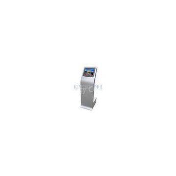 17 Inch Slim Touchscreen Self Service Information Kiosk Free Standing