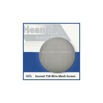 Inconel 718 Wire Mesh Screen