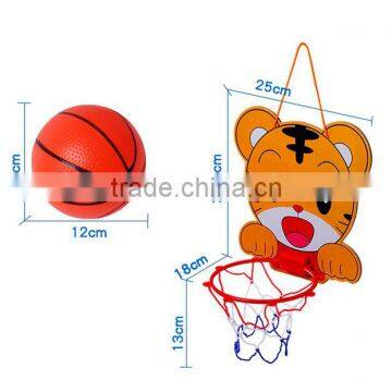 Children's Sports Toy Cartoon Basketball Board Indoor Hanging Mini Basketball Frame Hoop for Kids photo-5