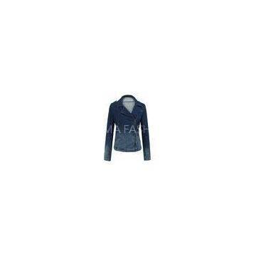 long sleeve ladies tops Warm Womens Jackets outerwear blue jean jacket