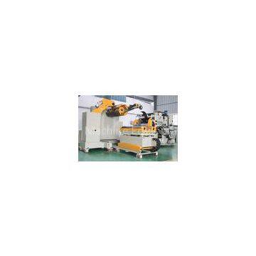 20m/min Feeding Speed Uncoiler Machine , Pressing Arm Automatic Straightening Machine