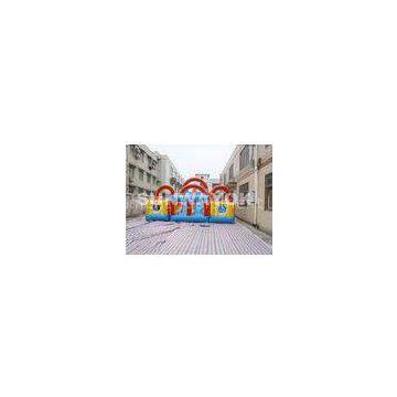 Double And Quadruple Stitched Inflatable Obstacle Course For Children