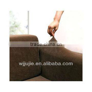 Stretch Suede Fitted Loveseat Cover photo-5