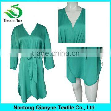 Femme Spandex Satin Chiffon Bath Robe